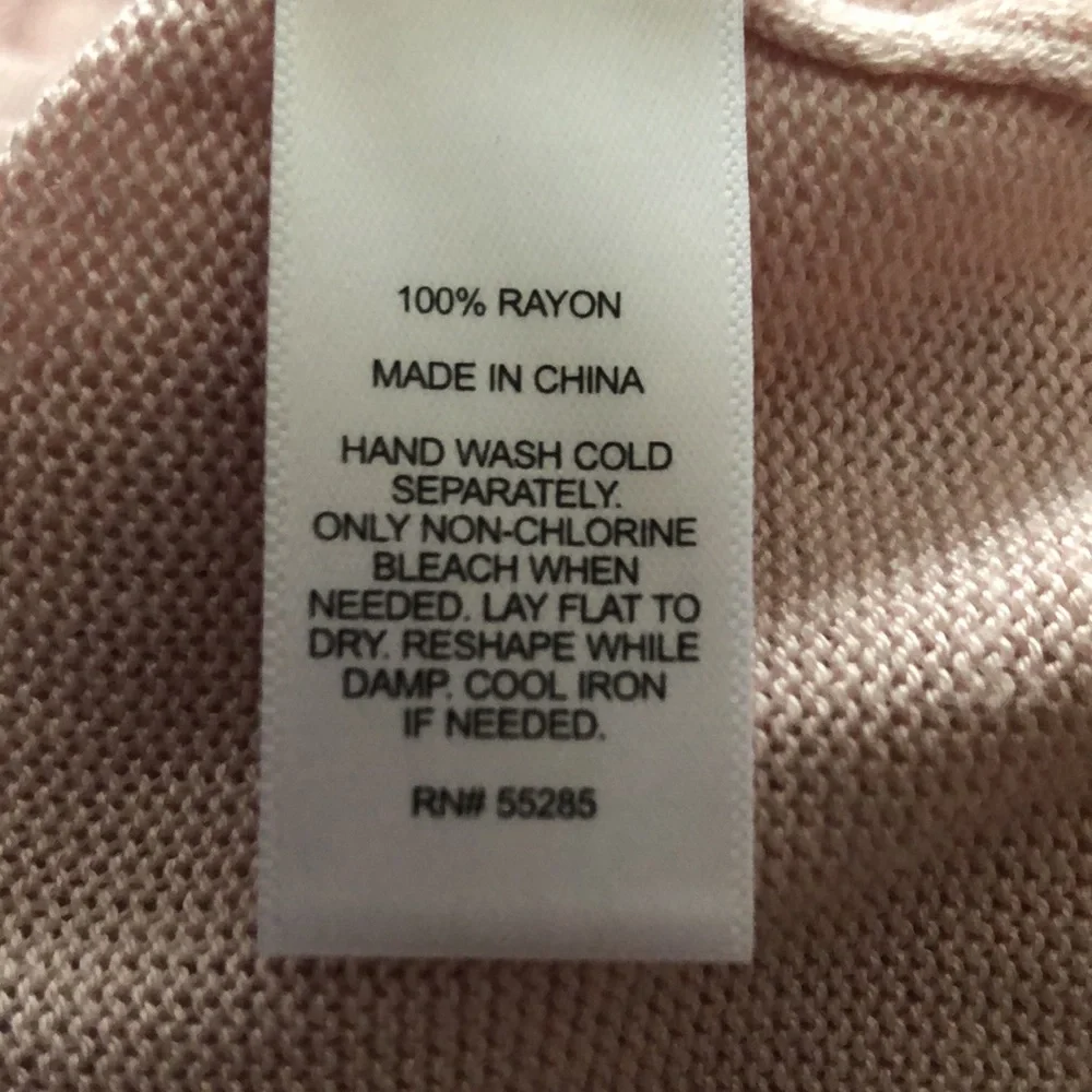 Express Blush Pink Oversized Spring Sweater size Small